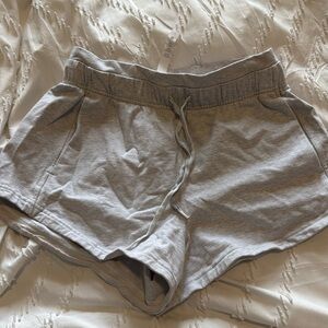 lululemon athletica Light Gray Athletic Shorts
